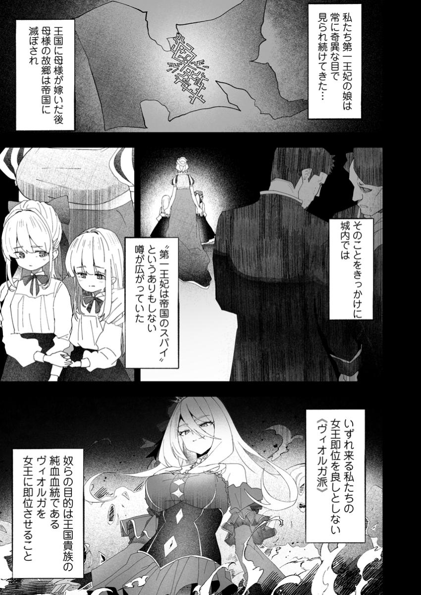 Makutsu no Ou ~Yomei Ikkagetsu no Doutei, Mahou Shoujo Harem o Kizuite Ou e Kunrinsu~ Chap 7.2 - Next Chap 8.2