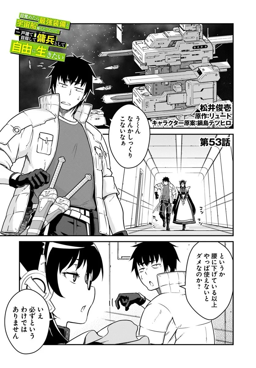 目覚めたら最強装備と宇宙船持ちだったので、一戸建て目指して傭兵として自由に生きたい Chap 53.1 - Next Chap 54.1