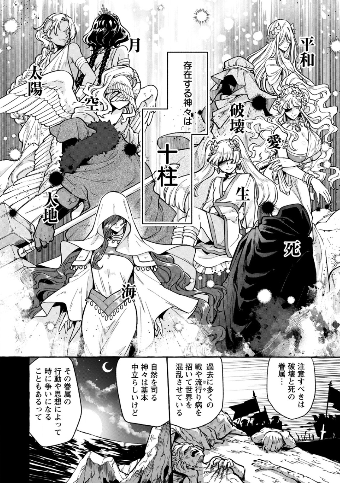 Megami no Daikousha to Natta Shounen, Banjou no Ou to Naru Chap 6.2 - Next Chap 7.2