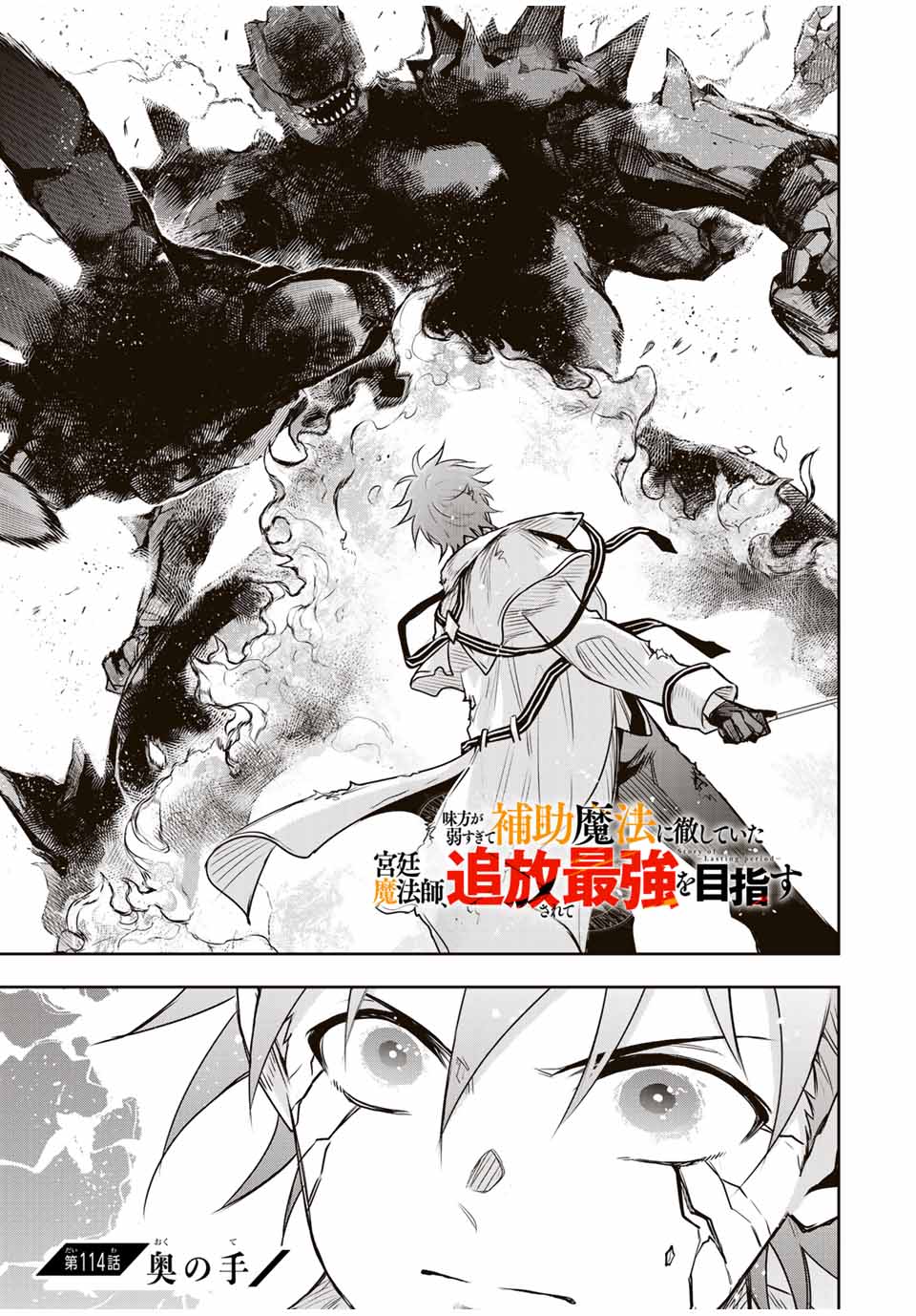 味方が弱すぎて補助魔法に徹していた宮廷魔法師、追放されて最強を目指す Chap 114 - Next Chap 115