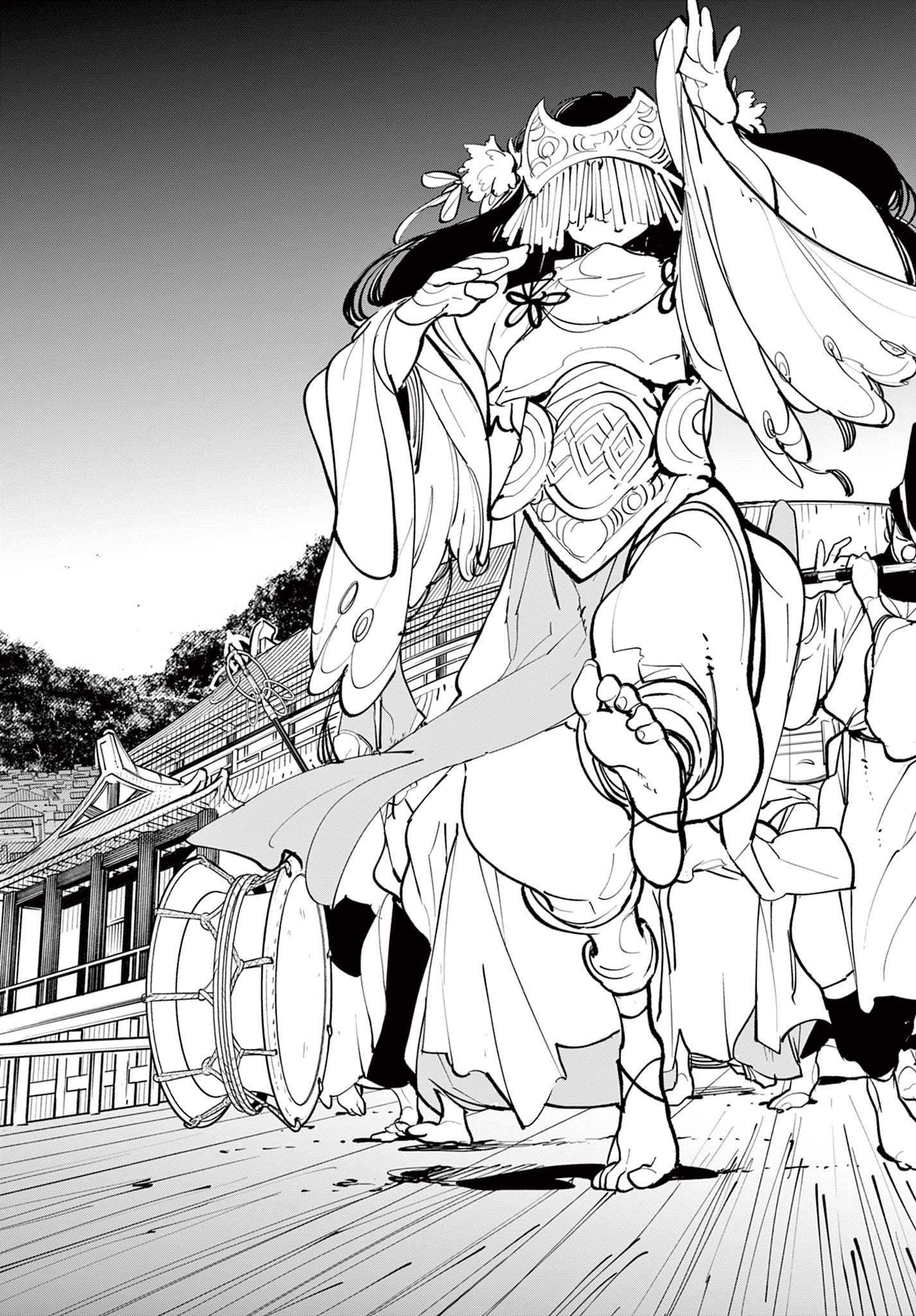 Ninkyou Tensei: Isekai no Yakuzahime Chap 44.1 - Next Chap 45.1