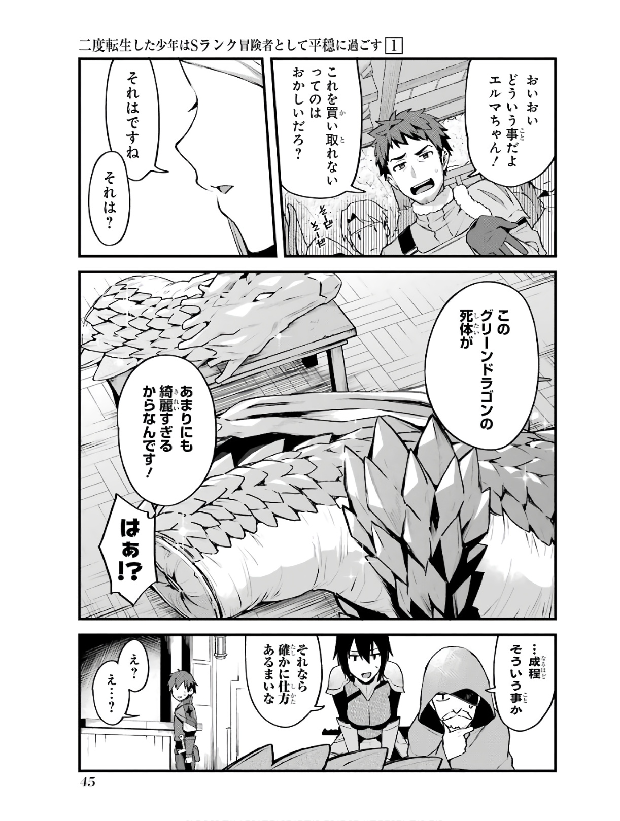 Nido Tensei Shita Shounen wa S Rank Boukensha Toshite Heion ni Sugosu - Zense ga Kenja de Eiyuu Datta Boku wa Raise dewa Jimini Ikiru Chap 2 - Next Chap 3