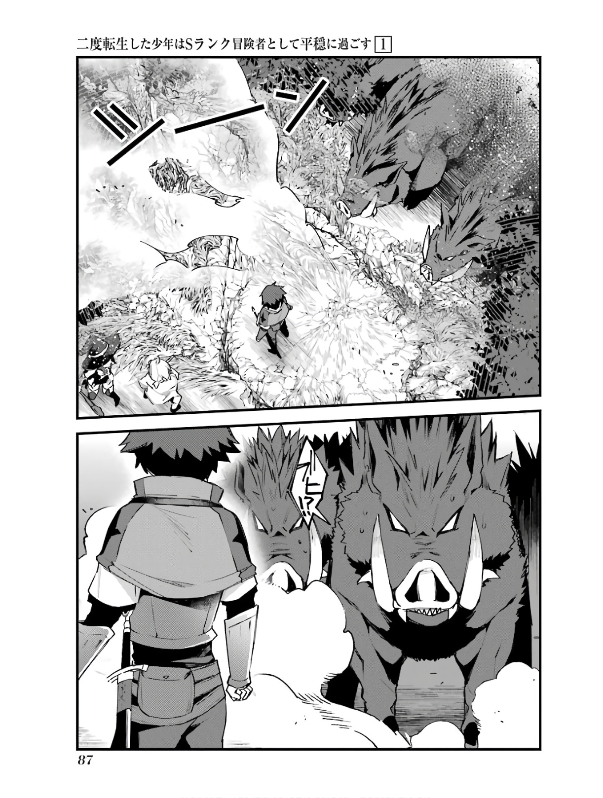 Nido Tensei Shita Shounen wa S Rank Boukensha Toshite Heion ni Sugosu - Zense ga Kenja de Eiyuu Datta Boku wa Raise dewa Jimini Ikiru Chap 3 - Next Chap 4
