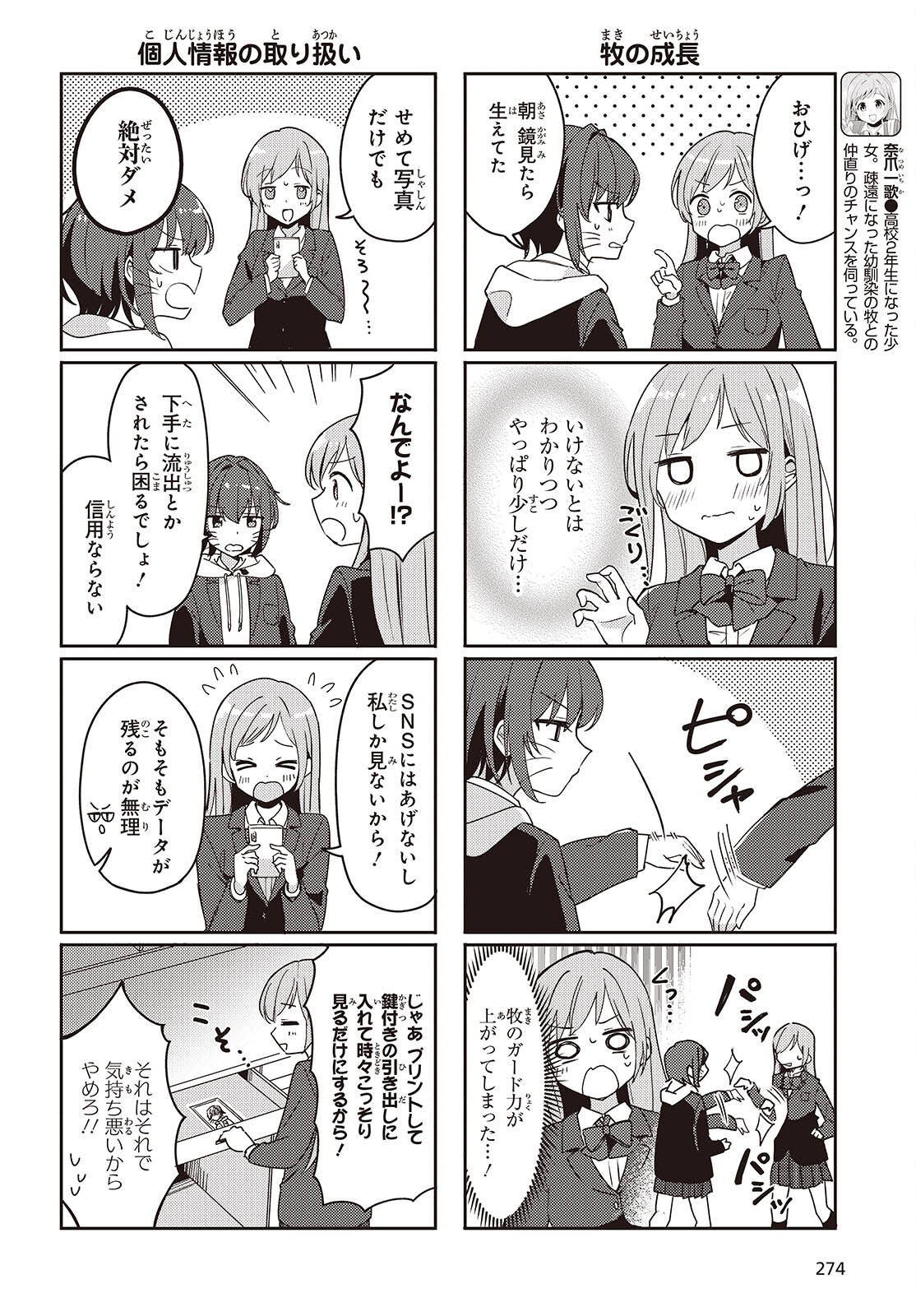 Osananajimi wa, Nyaa to Naite Skirt no Naka. Chap 5.5 - Next Chap 6.5