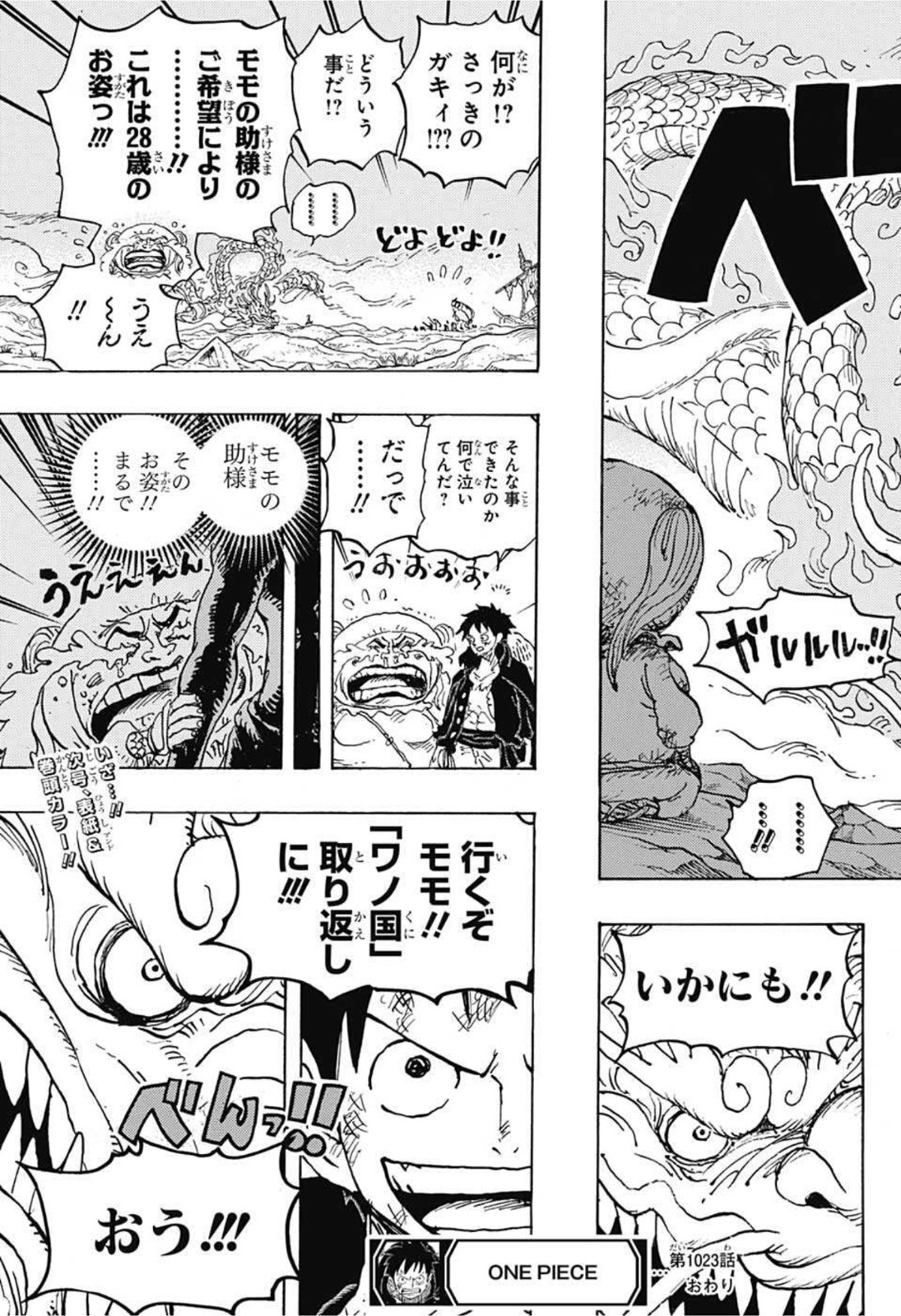ワンピース Chap 1023 - Next Chap 1024
