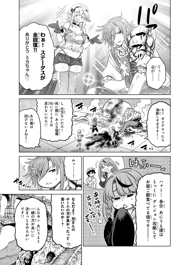 Ochikobore Datta Ani ga Jitsu wa Saikyou - Shijou Saikyou no Yuusha wa Tenseishi, Gakuen de Mujikaku ni Musou suru Chap 44.2 - Next Chap 45.2