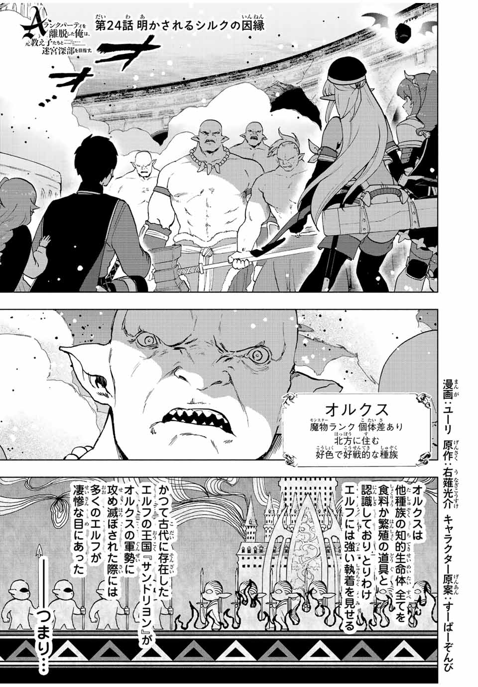 A-Rank Party o Ridatsu Shita Ore wa, Moto Oshiego-tachi to Meikyuu Shinbu o Mezasu. Chap 24 - Next Chap 25
