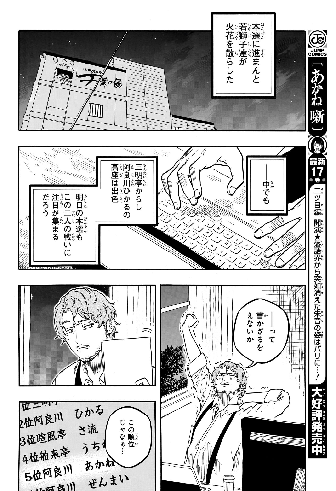 あかね噺 raw Chap 162 - Next Chap 163
