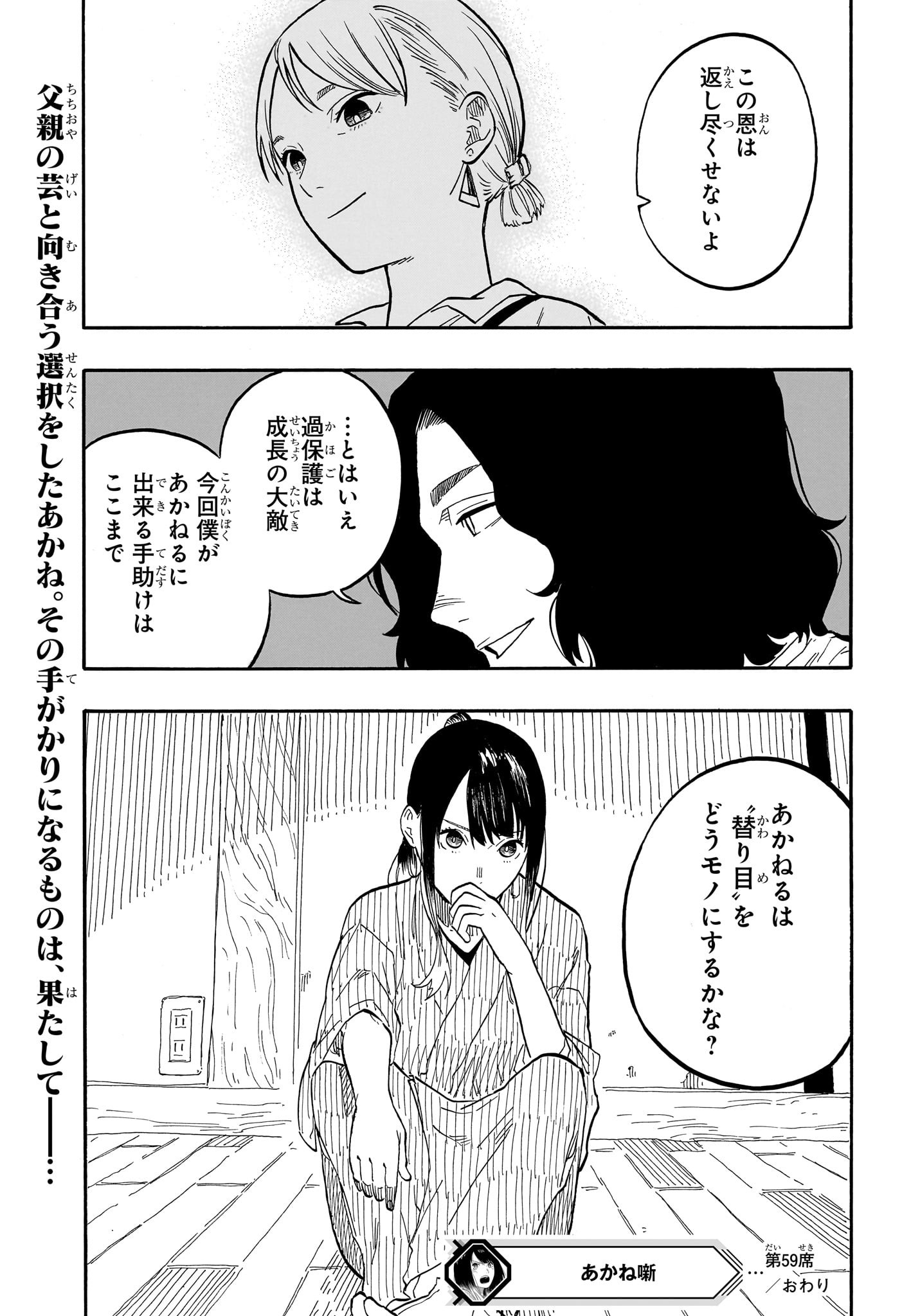 あかね噺 raw Chap 59 - Next Chap 60