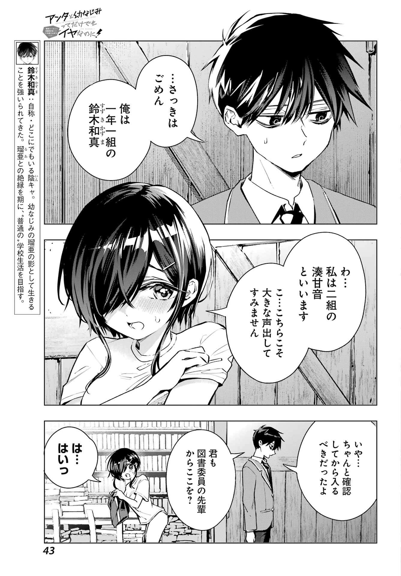 Anta to Osananajimitte dake demo Iyananoni! ~Zekkou kara Hajimaru S-kyuu Bishoujo to no Gakuen Nariagari Seikatsu~ Chap 2 - Next Chap 3