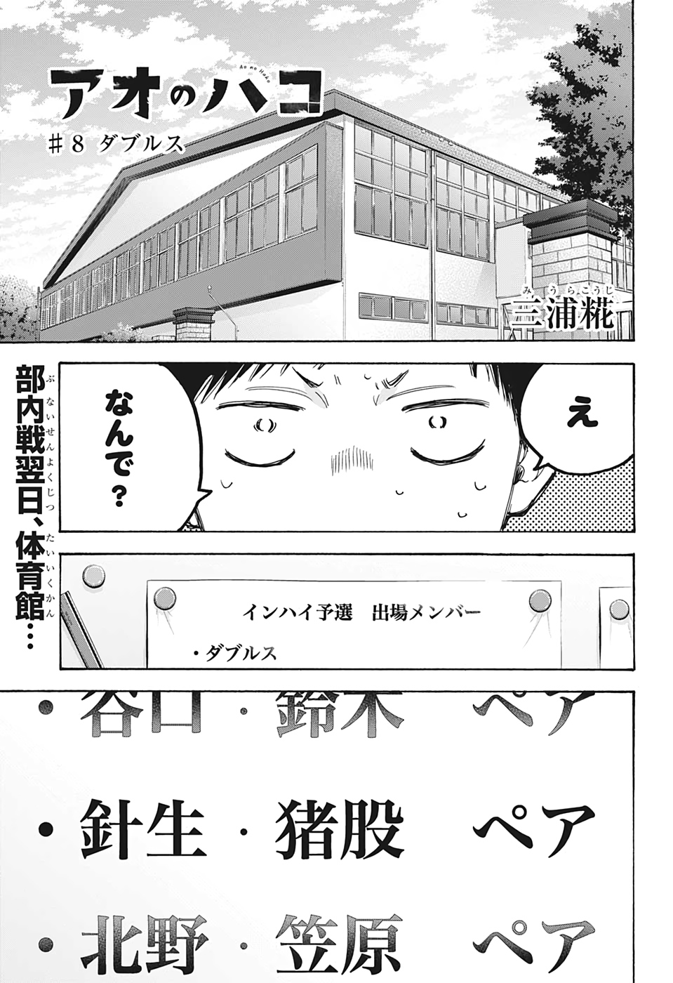 アオのハコ Chap 8 - Next Chap 9