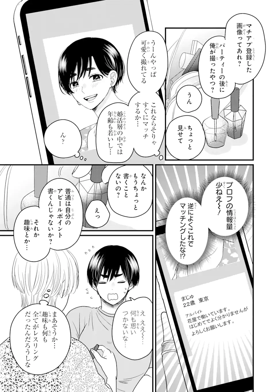 Aoi-kun wa Mukimuki Kanojo wo Koutei Shitai Chap 2.2 - Next Chap 3.2