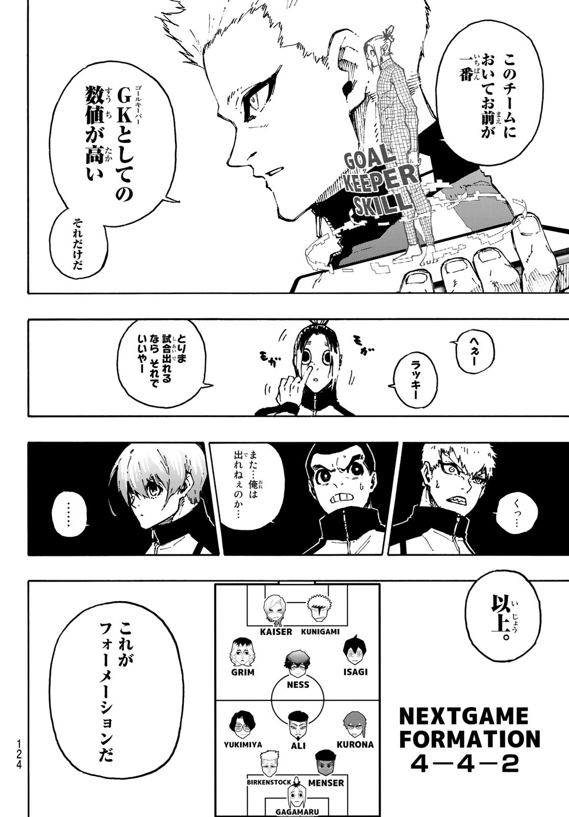 Blue Lock Chap 173 - Next Chap 174