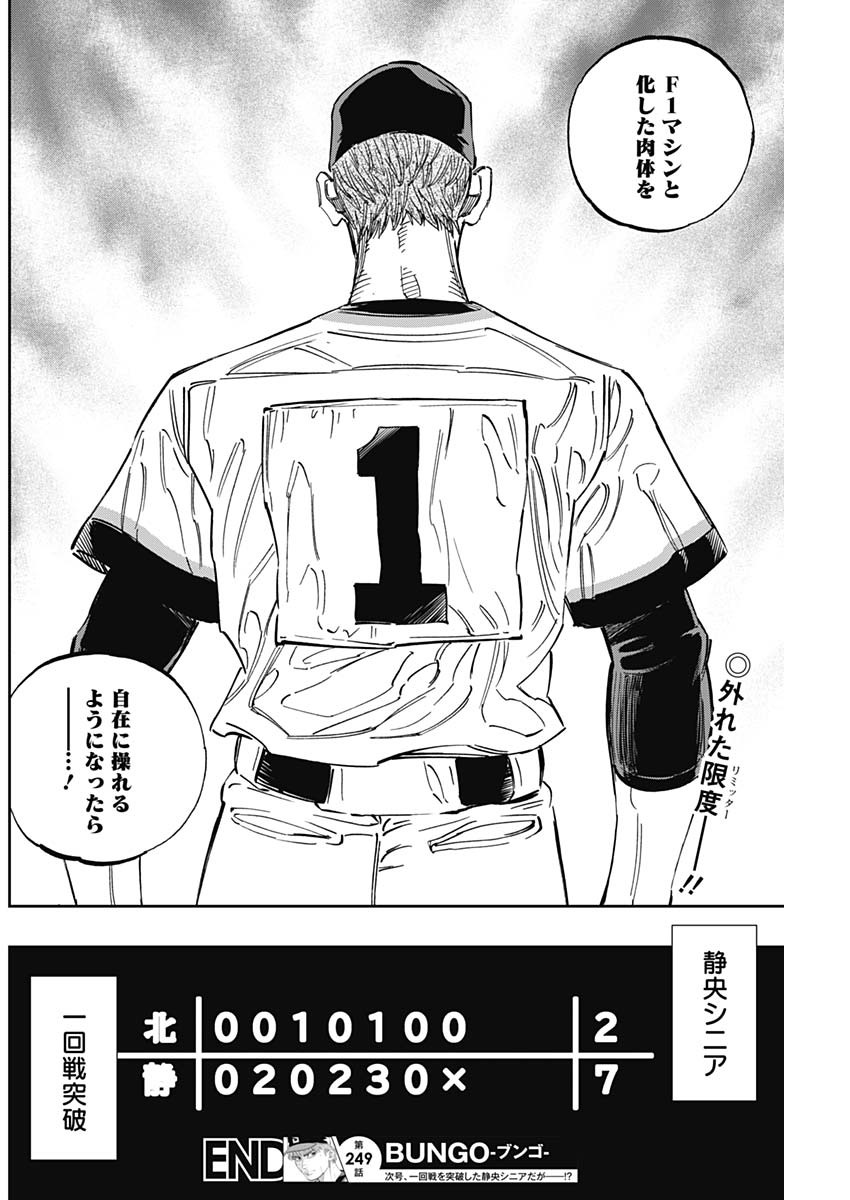 BUNGO-ブンゴ- Chap 249 - Next Chap 250