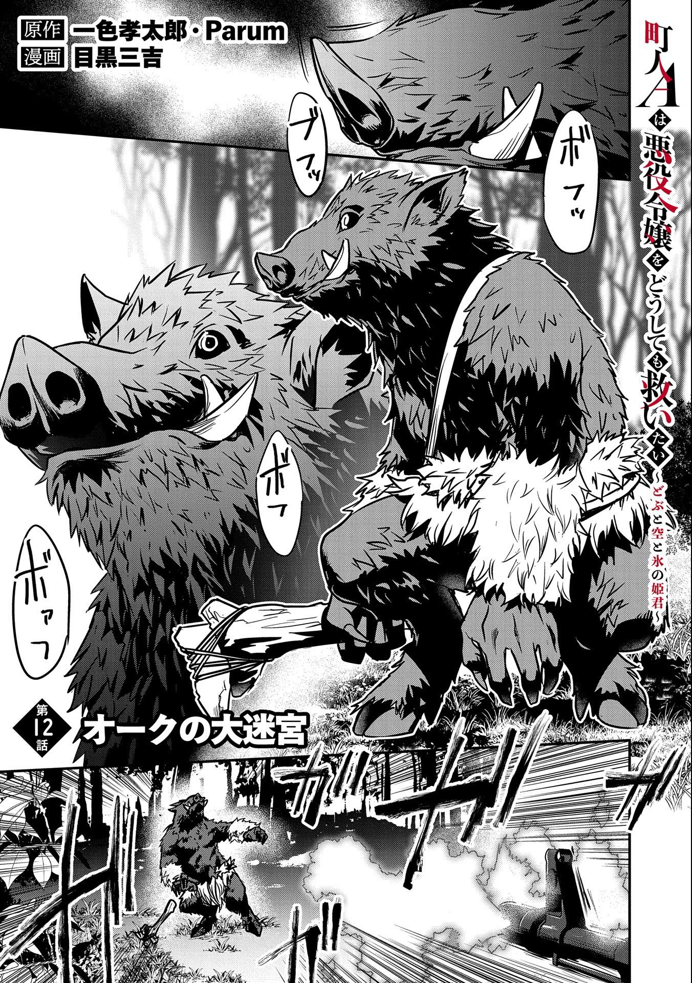 Chounin A wa Akuyaku Reijou wo Doushitemo Sukuitai Chap 12 - Next Chap 13
