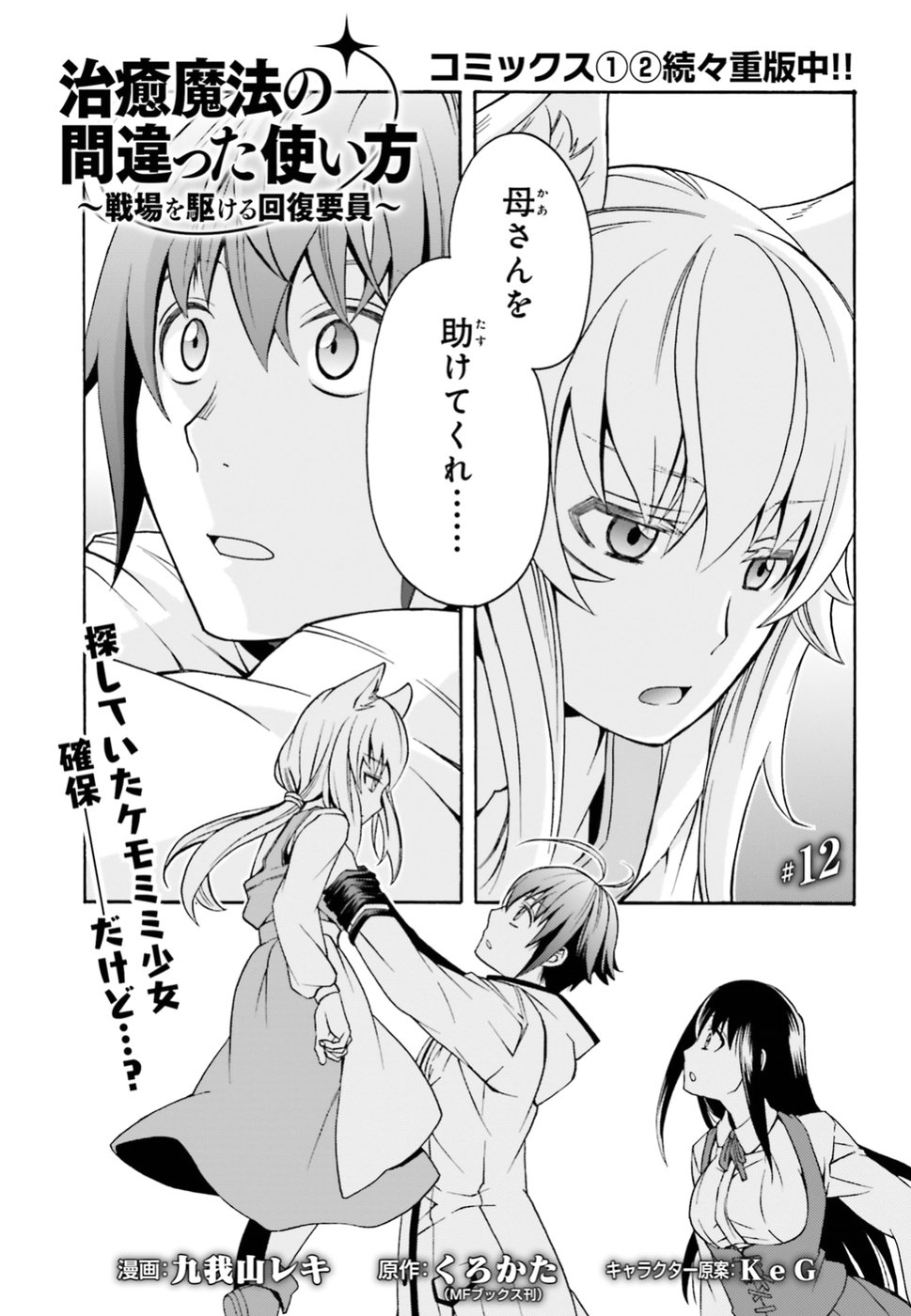 治癒魔法の間違った使い方 戦場を駆ける回復要員 Chap 13 - Next Chap 14