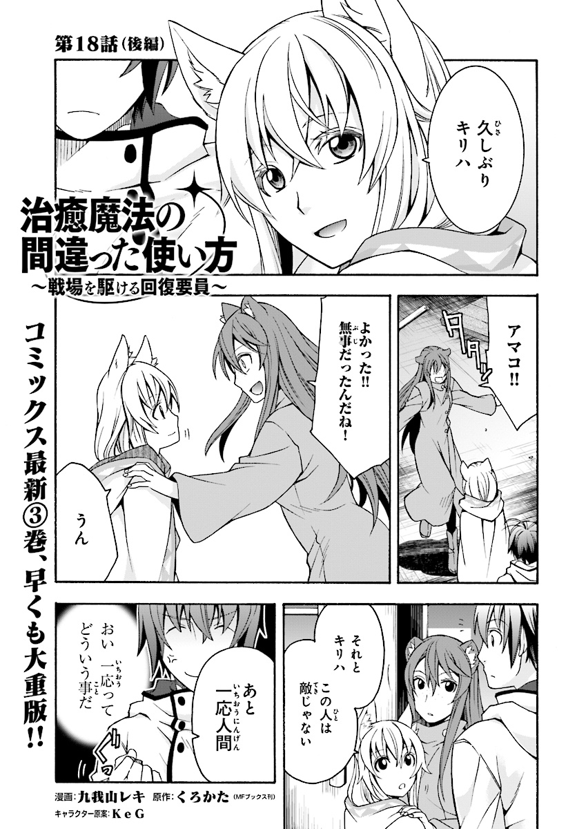 治癒魔法の間違った使い方 戦場を駆ける回復要員 Chap 18.2 - Next Chap 19.2