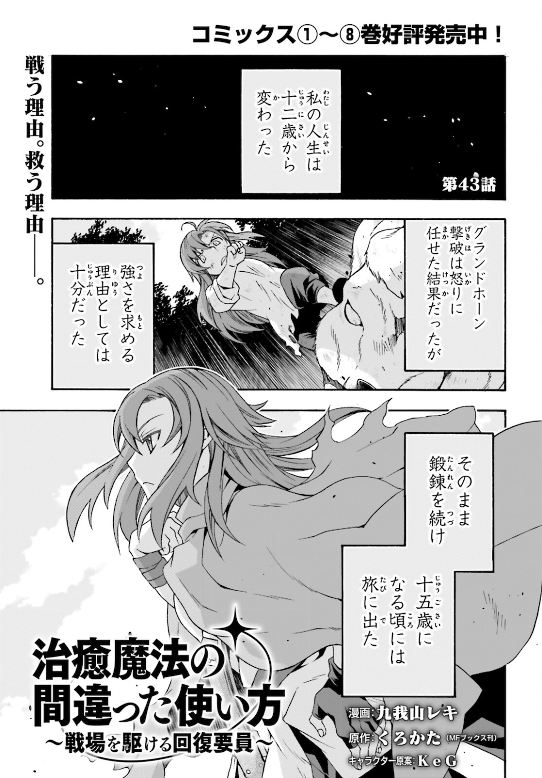 Chiyu Mahou no Machigatta Tsukaikata: Senjou o Kakeru Kaifuku Youin Chap 43 - Next Chap 44