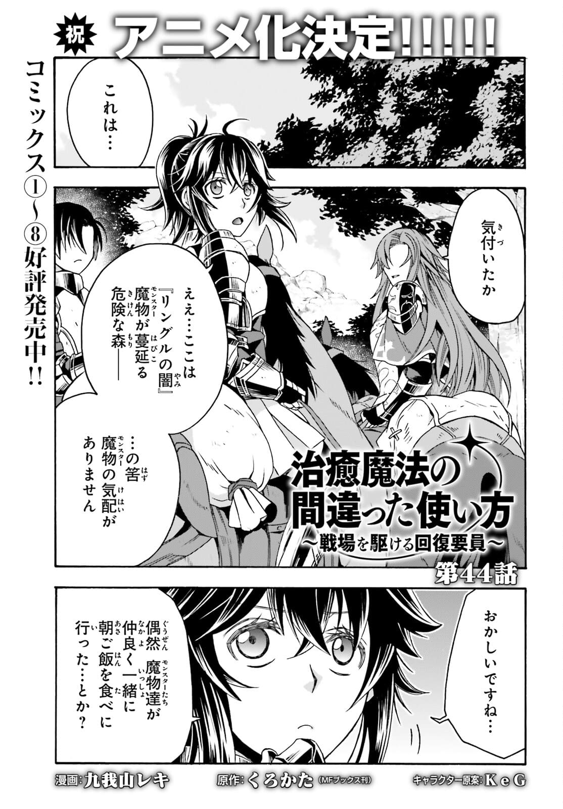 治癒魔法の間違った使い方 戦場を駆ける回復要員 Chap 44 - Next Chap 45