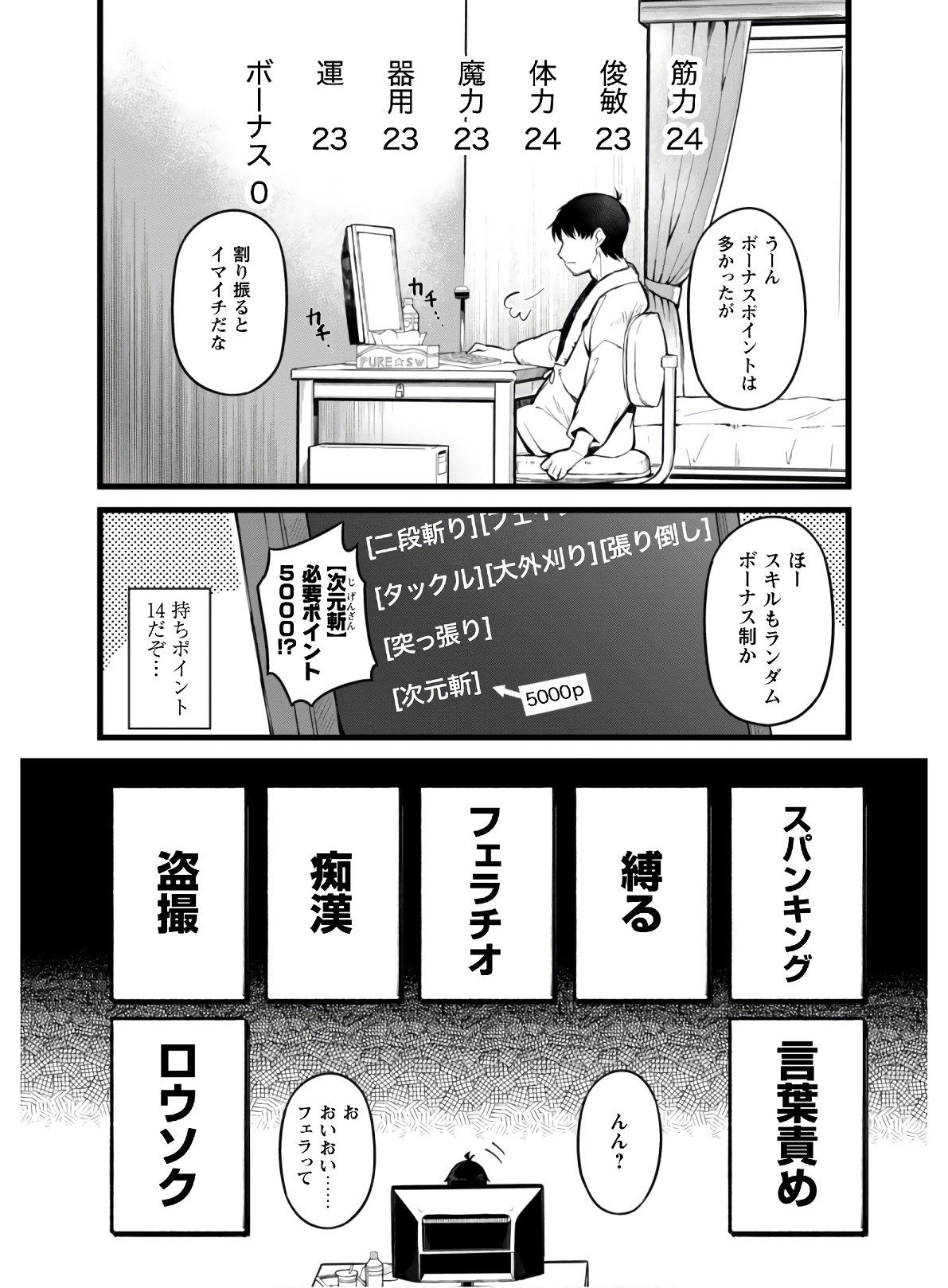 Ero Skill de Isekai Musou the Comic Chap 1 - Next Chap 2