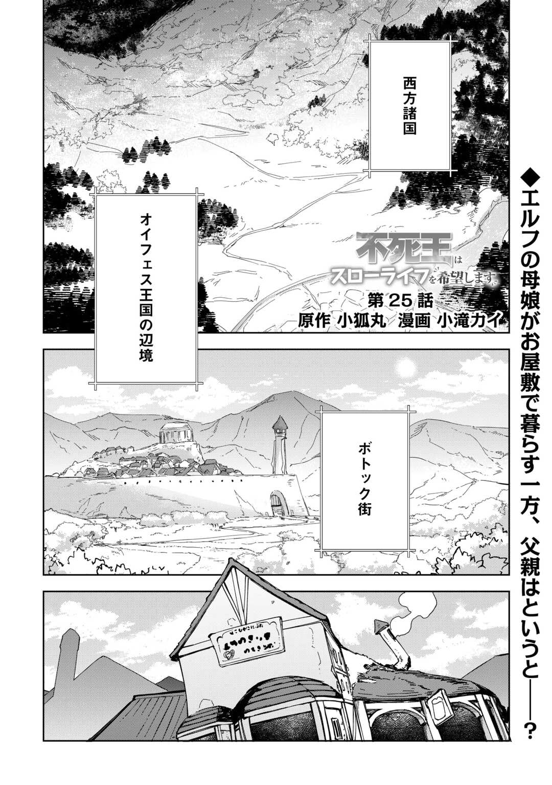 不死王はスローライフを希望します Chap 25 - Next Chap 26