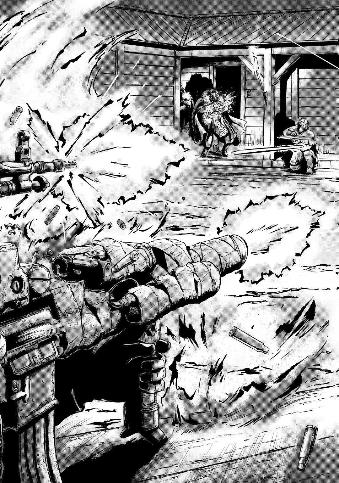 Gate - Jietai Kare no Chi nite, Kaku Tatakeri Chap 100 - Next Chap 101