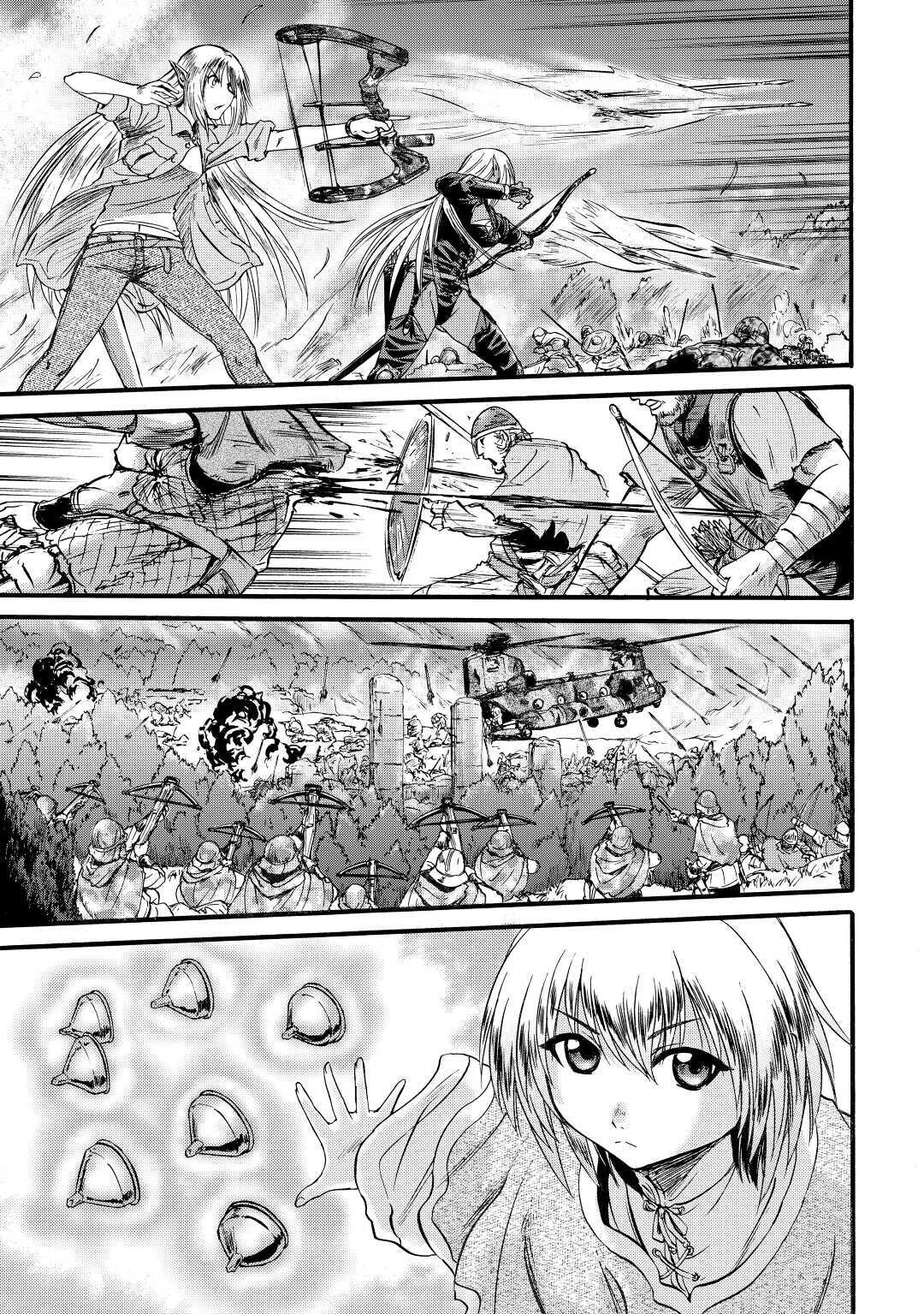 Gate - Jietai Kare no Chi nite, Kaku Tatakeri Chap 101.2 - Next Chap 102.2