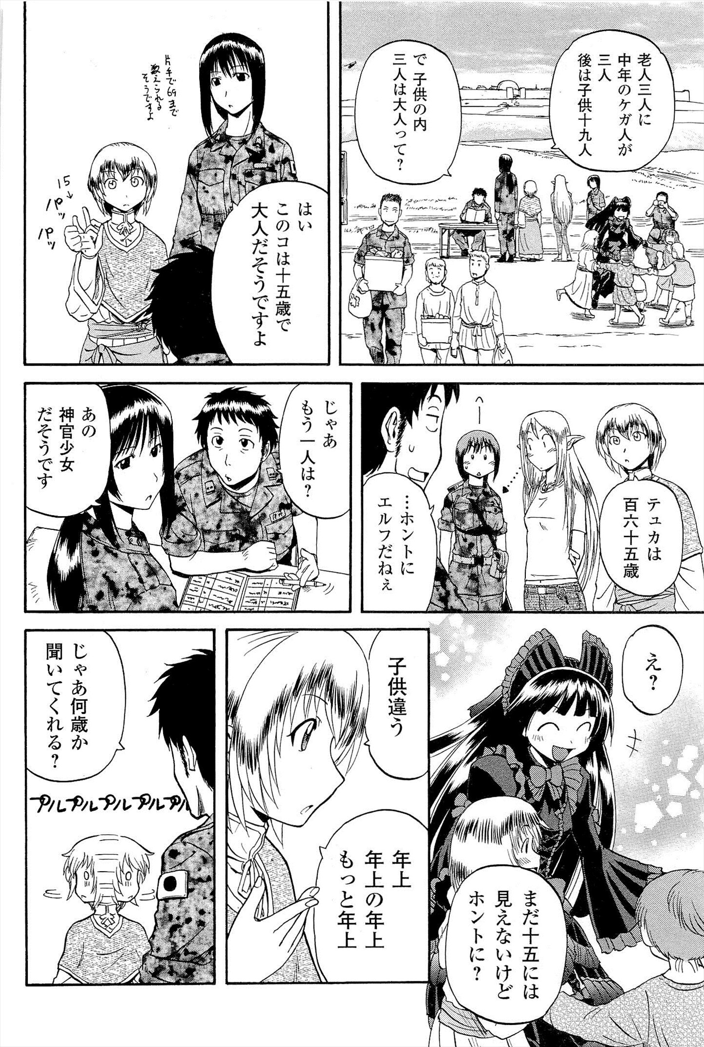Gate - Jietai Kare no Chi nite, Kaku Tatakeri Chap 7 - Next Chap 8