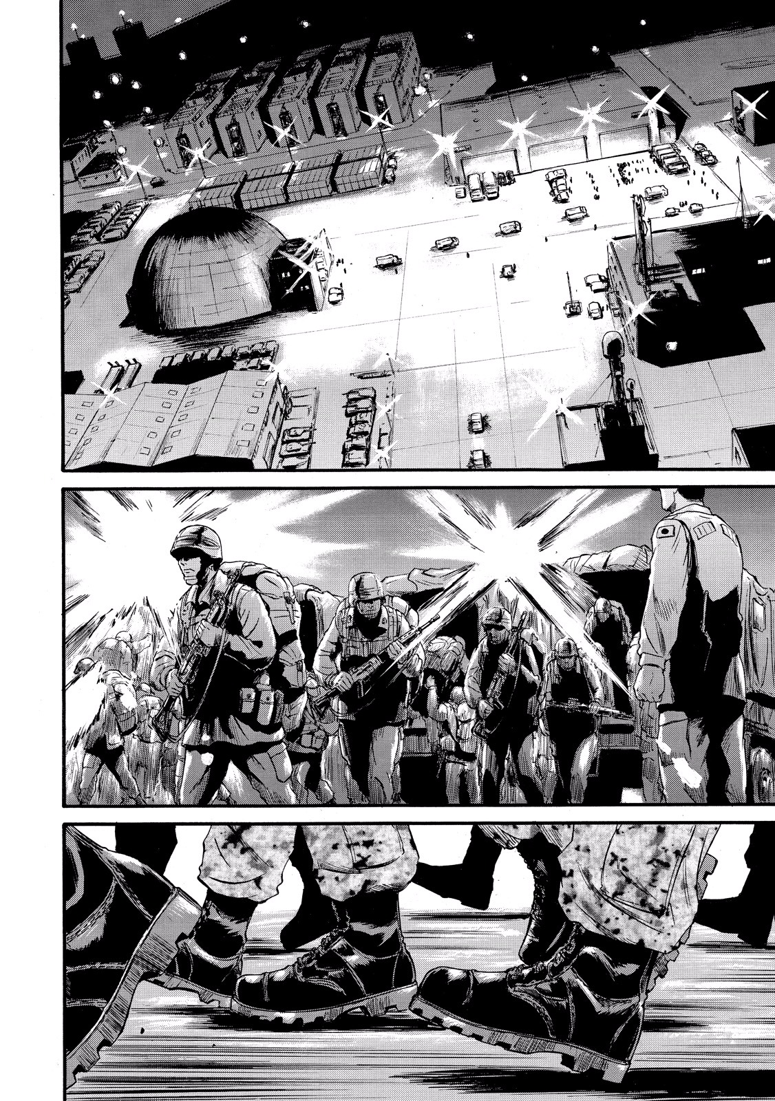 Gate - Jietai Kare no Chi nite, Kaku Tatakeri Chap 60 - Next Chap 61