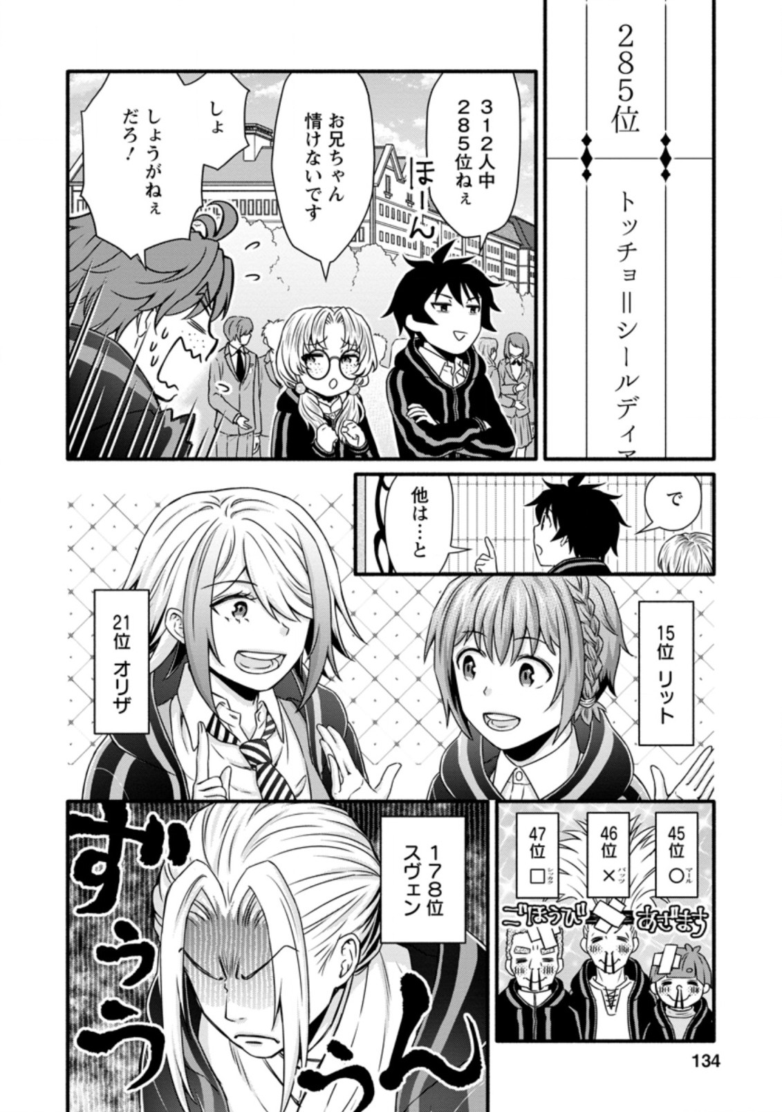 Gakuen Kishi no Level Up! Chap 15.1 - Next Chap 16.1