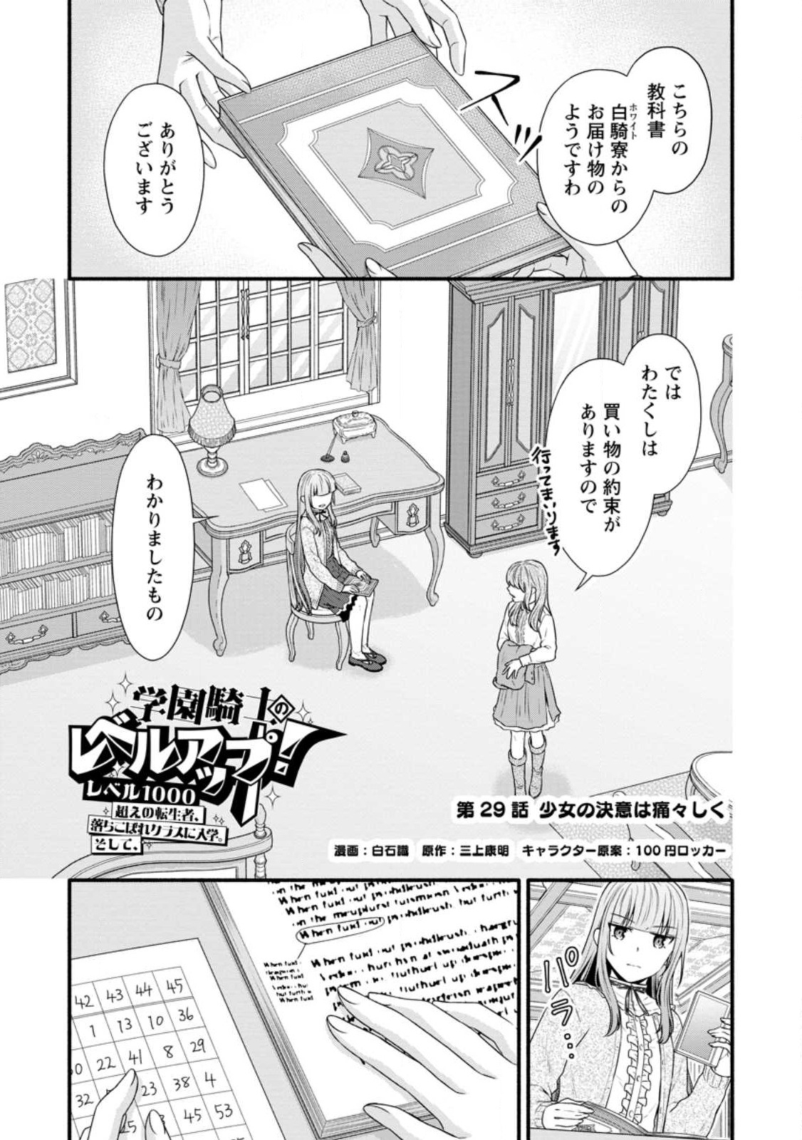 Gakuen Kishi no Level Up! Chap 29.1 - Next Chap 30.1