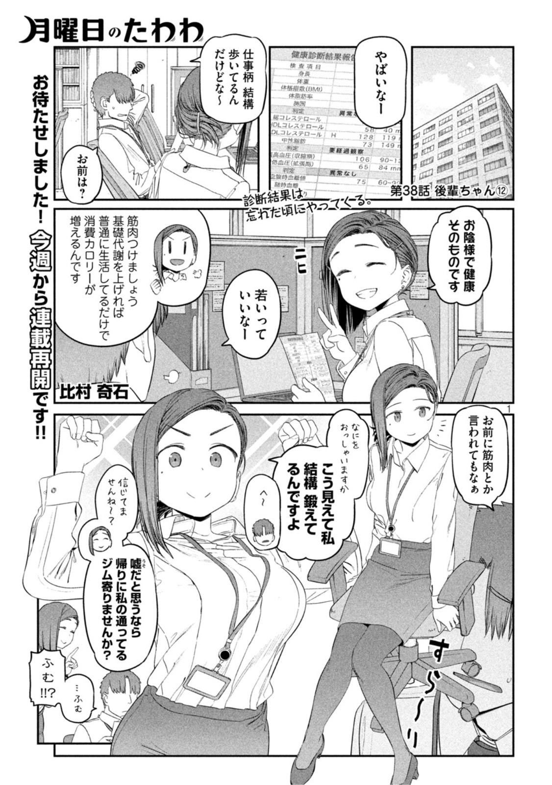 月曜日のたわわ Chap 38 - Next Chap 39