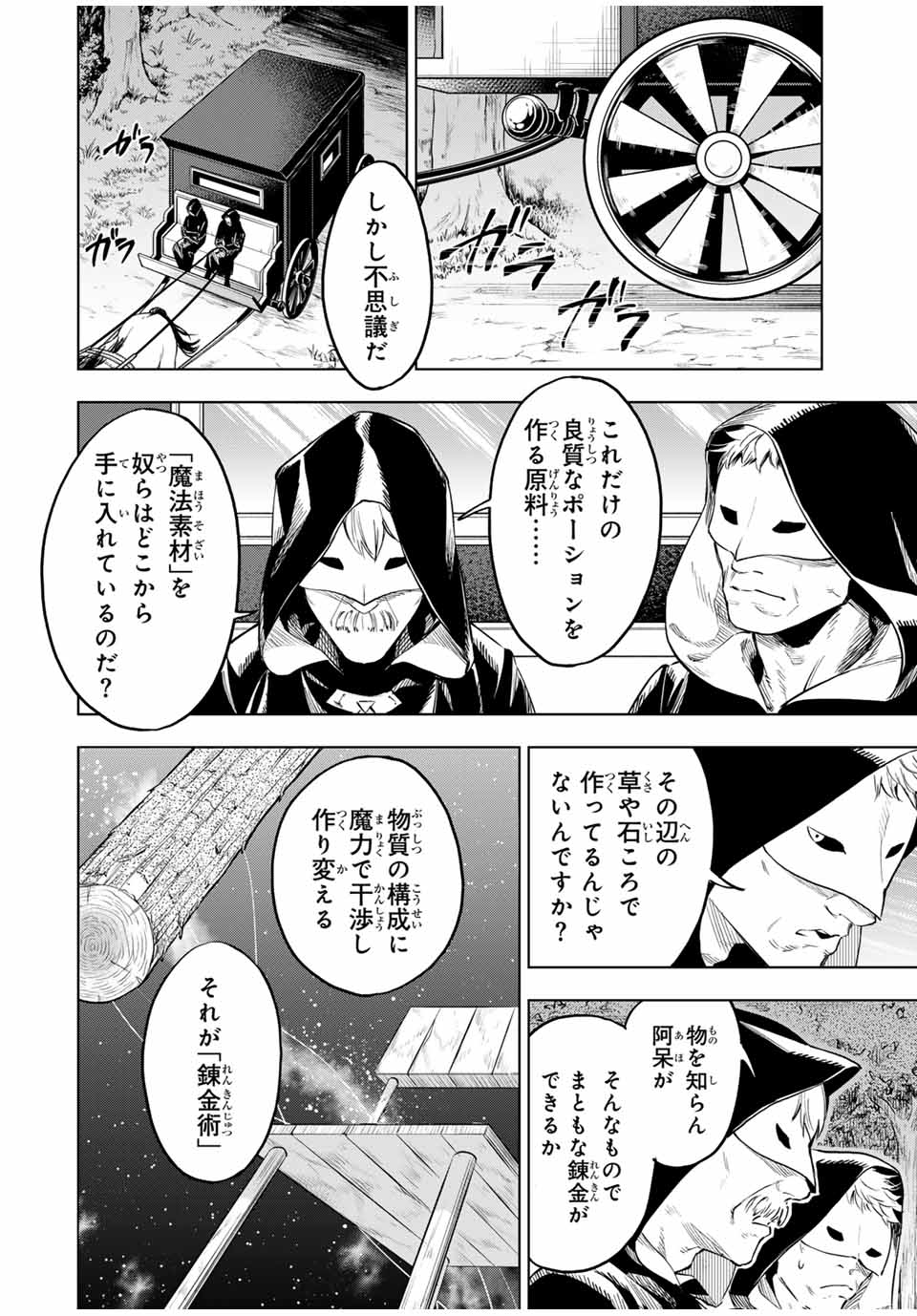 Genkai Shuuraku wo Datsu Mura Shita Renkinjutsushi, Tokai de Saikyou nano ga Bare Makuru. Rougai domo ni wa Iikagen Aiso ga Tsukimashita Chap 1 - Next Chap 2