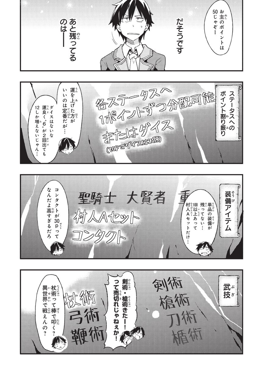 Hitoribocchi no Isekai Kouryaku Chap 1 - Next Chap 2