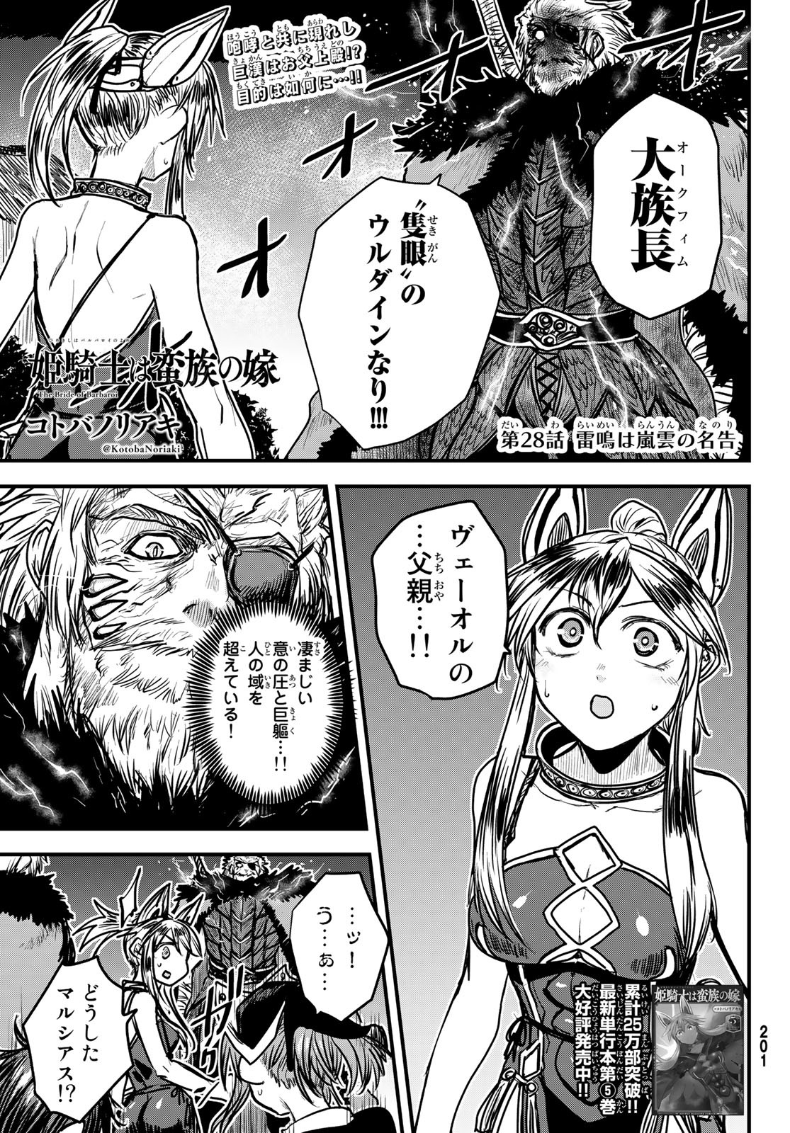ひめきしバルバロイのよめ, Chap 28 - Next Chap 29