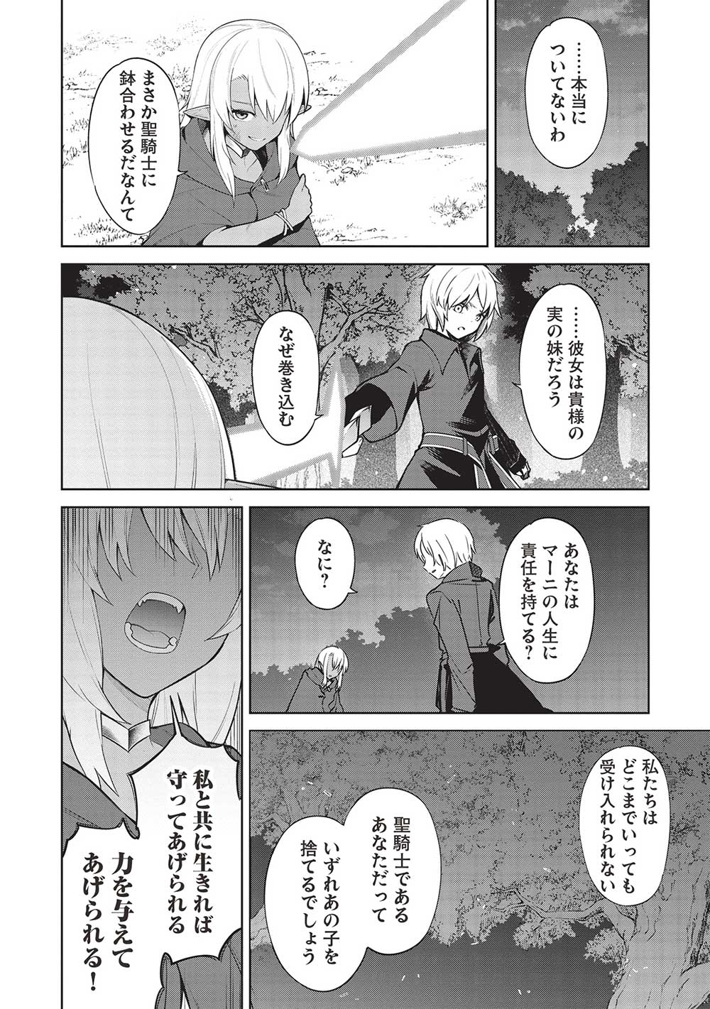 Holy Knight's Dark Road Chap 29 - Next Chap 30
