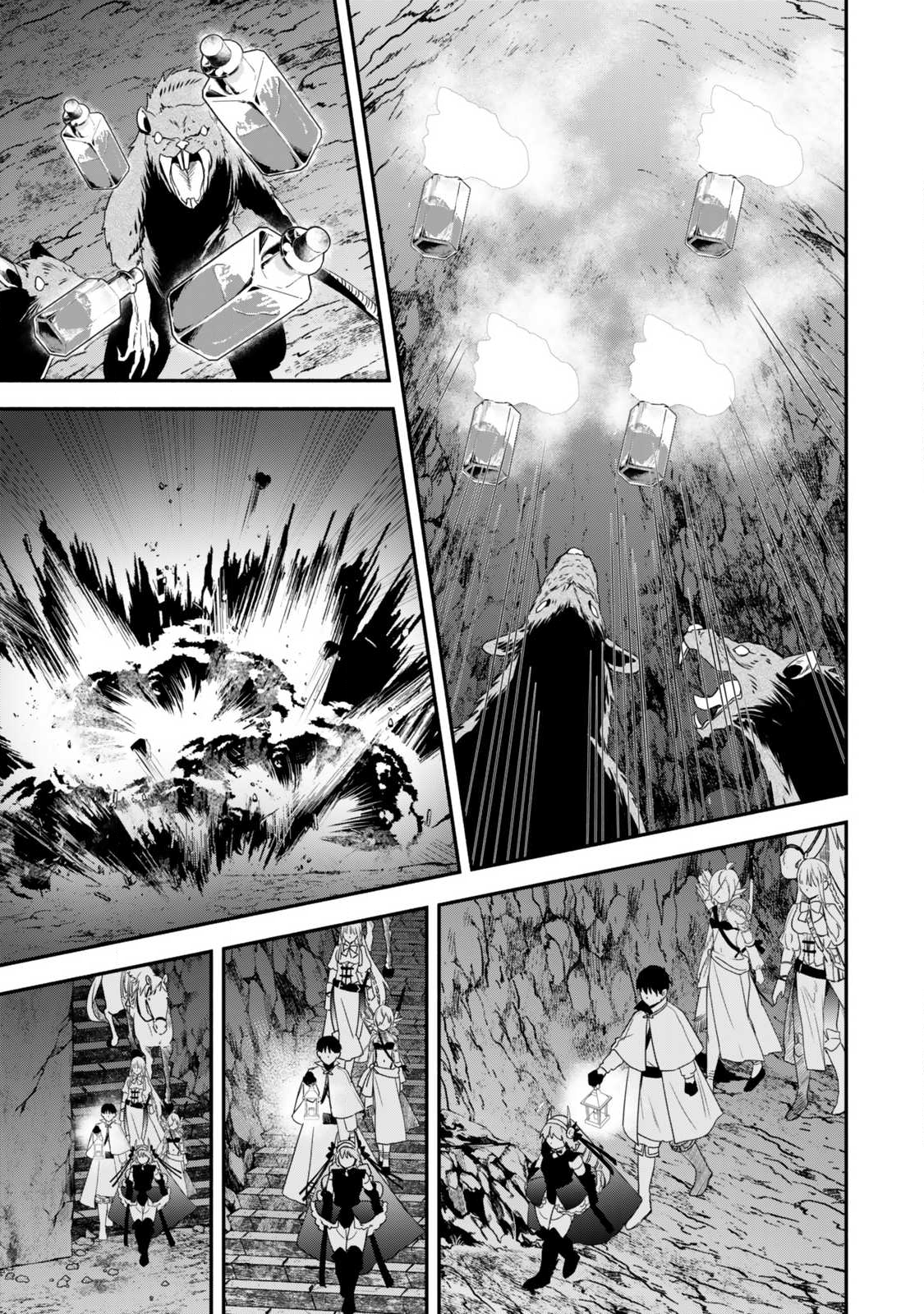 Isekai Munchkin -HP 1 no Mama de Saikyou Saisoku Dungeon Kouryaku- Chap 129 - Next Chap 130