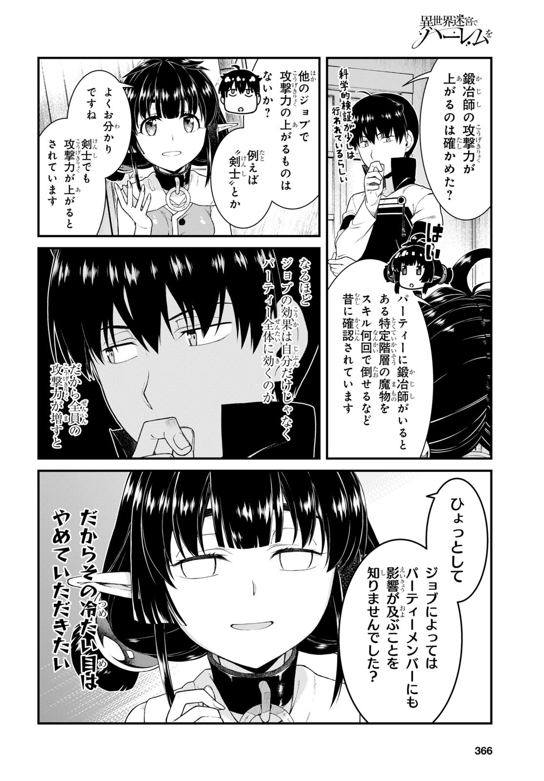 Isekai Meikyuu de Harem o Chap 19.7 - Next Chap 20.7