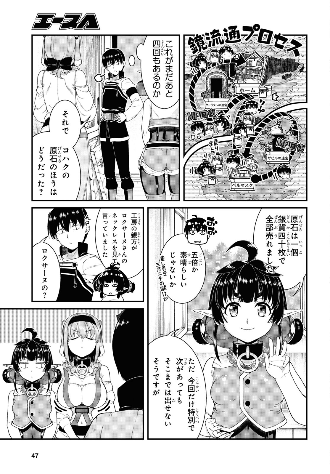 Isekai Meikyuu de Harem o Chap 24.2 - Next Chap 25.2