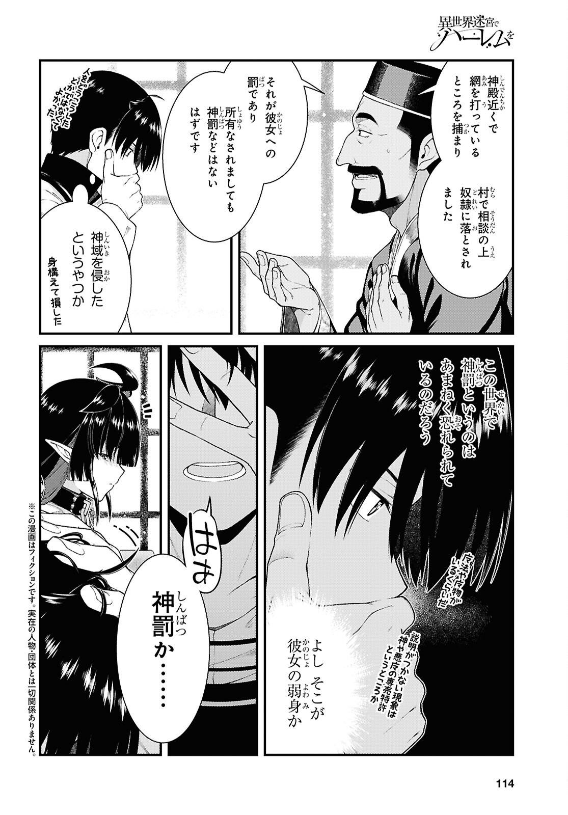 Isekai Meikyuu de Harem o Chap 28.6 - Next Chap 29.6