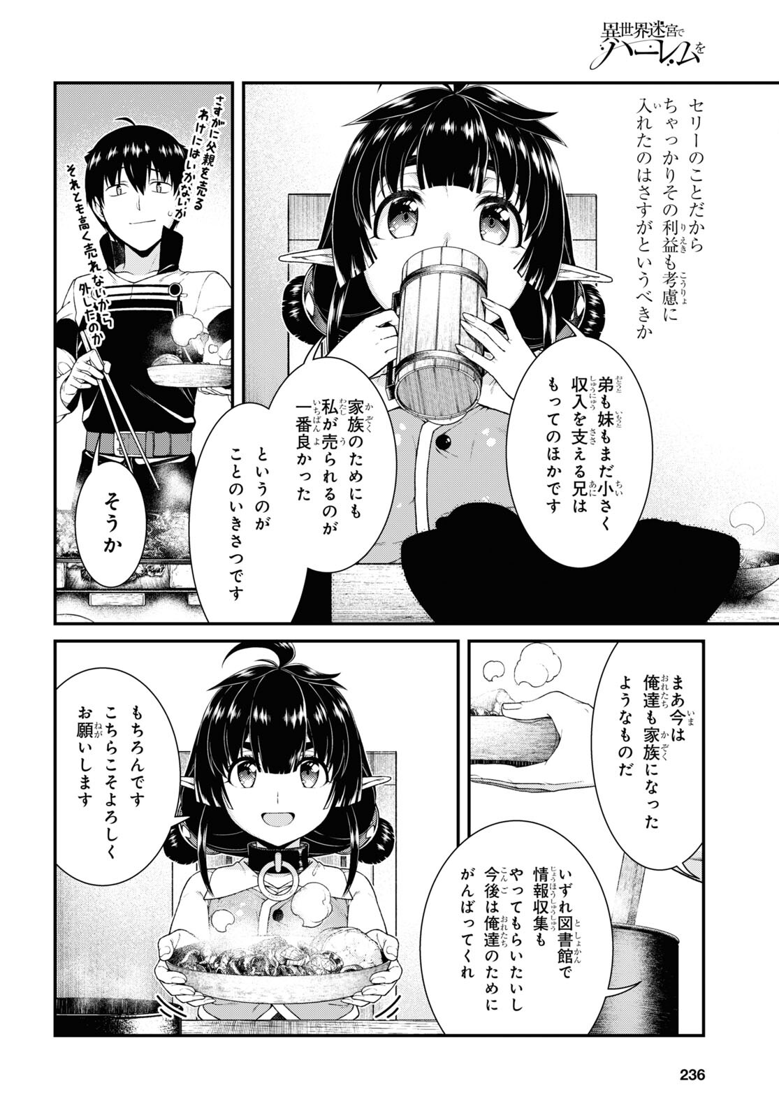 Isekai Meikyuu de Harem o Chap 20.5 - Next Chap 21.5