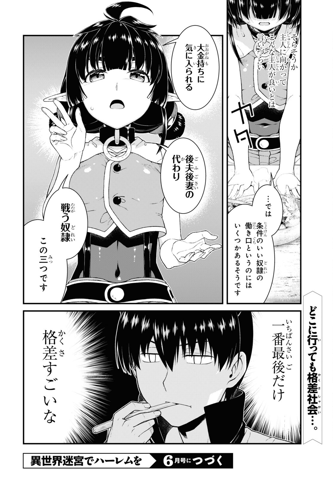 Isekai Meikyuu de Harem o Chap 20.5 - Next Chap 21.5