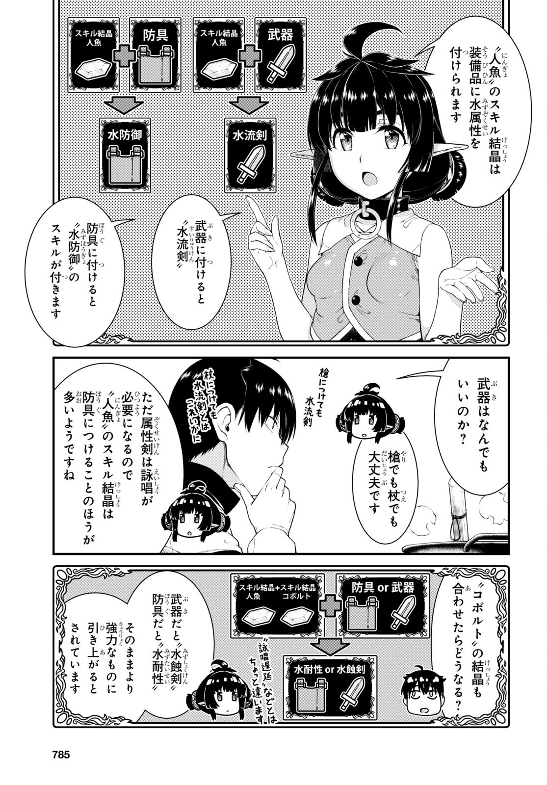 Isekai Meikyuu de Harem o Chap 21.5 - Next Chap 22.5