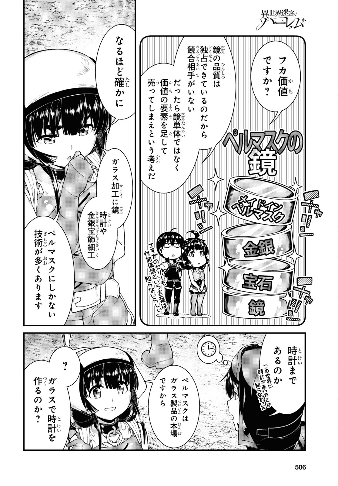 Isekai Meikyuu de Harem o Chap 23.2 - Next Chap 24.2