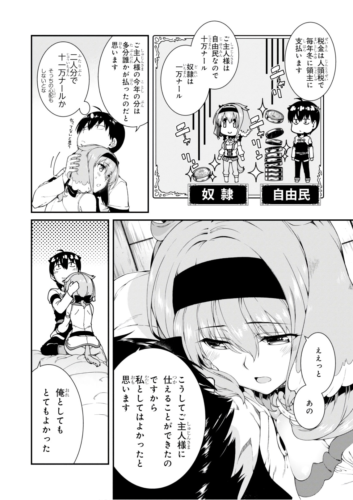 Isekai Meikyuu de Harem o Chap 7.2 - Next Chap 8.2