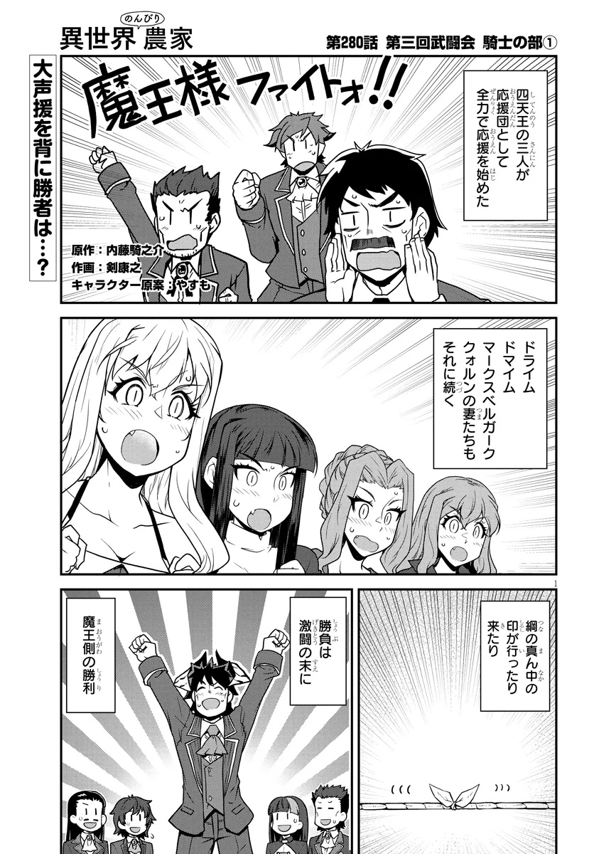 Isekai Nonbiri Nouka Chap 280 - Next Chap 281