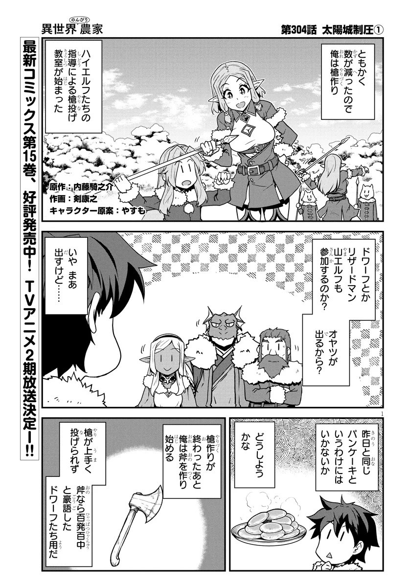 Isekai Nonbiri Nouka Chap 304 - Next Chap 305