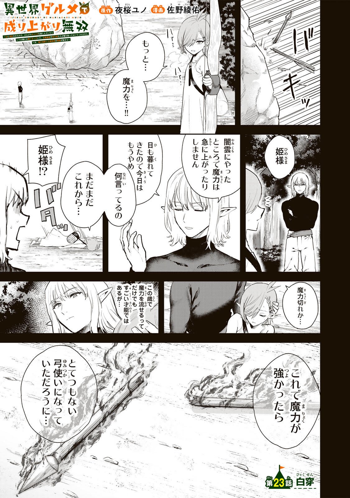 Isekai Gourmet de Nariagari Muso Chap 23 - Next Chap 24