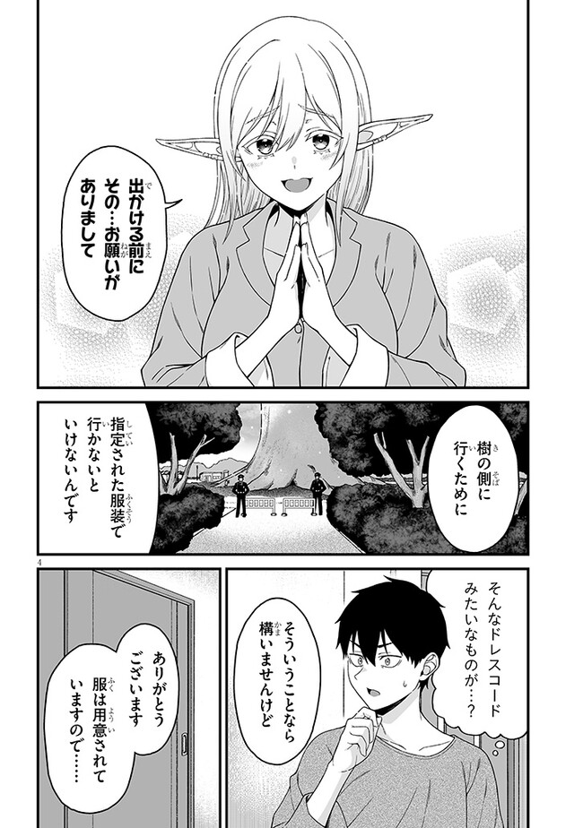 Isekai kara Kita Elf to Tomo ni Sugosu Nichijou Chap 4.1 - Next Chap 5.1