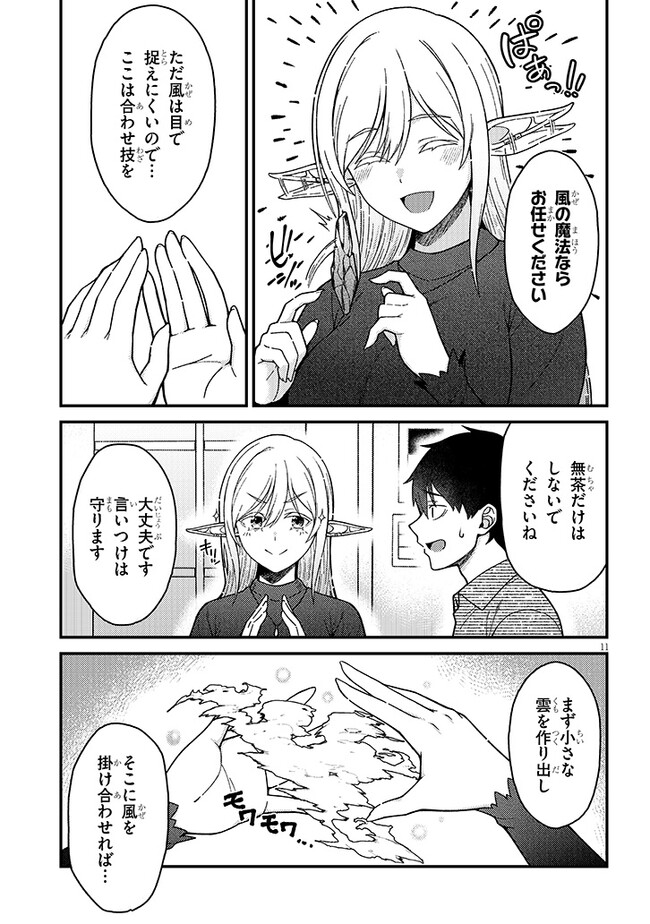 Isekai kara Kita Elf to Tomo ni Sugosu Nichijou Chap 3.1 - Next Chap 4.1